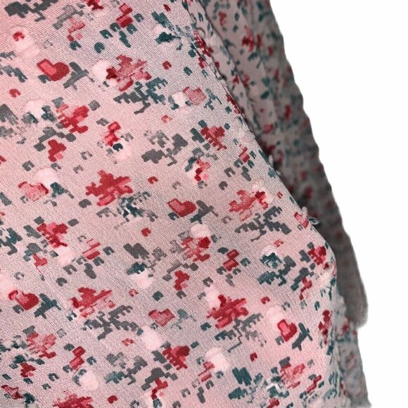 Matilda Jane Women's M Medium Chelsea Top # 18623T NWT Floral Print Semi Sheer - Picture 3 of 8